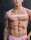 Candy Pink Briefs, Harness & Socks Set | Gay Underwear Set