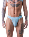 Candy Blue Jockstrap, Harness & Socks Set