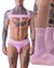 Candy Pink Briefs, Harness & Socks Set