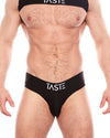 Signature Black on Black Brief | Gay Brief