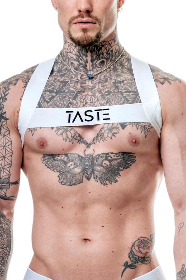 Chest Harness | Signature White