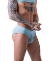 Candy Blue Briefs, Harness & Socks Set | Gay Underwear Set