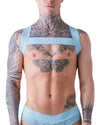 Candy Chest Harness Blue | Gay Harness