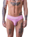 Candy Pink Briefs, Harness & Socks Set | Gay Underwear Set