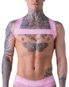 Candy Pink Jockstrap, Harness & Socks Set | Gay Underwear Set