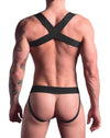 Signature Black Jockstrap, Harness & Socks Set | Gay Underwear Set