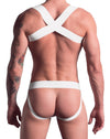 Signature Grey & White Jockstrap | Gay Jockstrap